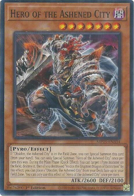 Hero of the Ashened City (MP25-EN334) (2025 Mega-Pack)