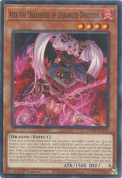 Aiza the Dragoness of Deranged Devotion (MP25-EN370) (2025 Mega-Pack)