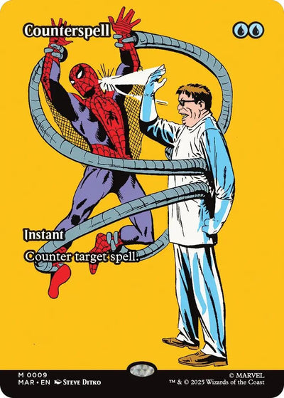 Counterspell (Borderless) (9) (Marvel Eternal-Legal)