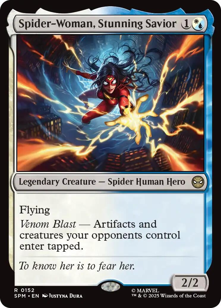 Image for Spider-Woman, Stunning Savior (152) (Marvel's Spider-Man) - Magic: The Gathering