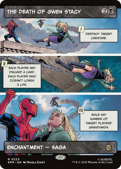 The Death of Gwen Stacy (Borderless) (223) (Marvel's Spider-Man)