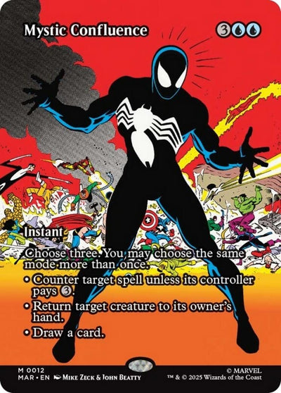 Mystic Confluence (Borderless) (12) (Marvel Eternal-Legal)