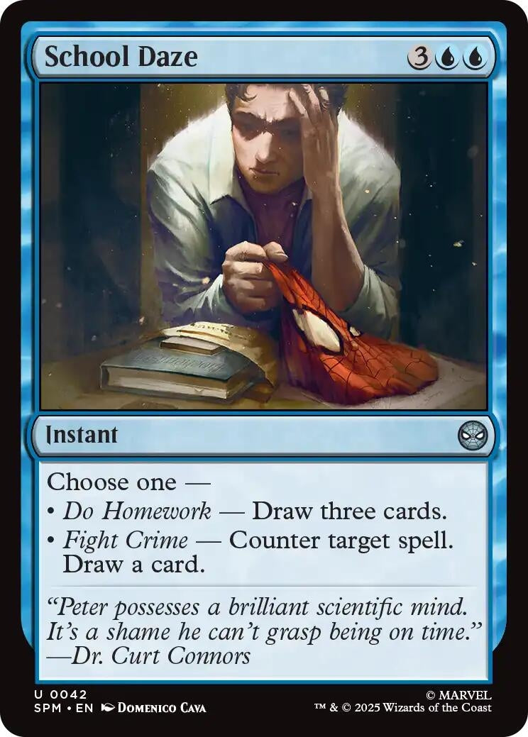 Image for School Daze (42) (Marvel's Spider-Man) - Magic: The Gathering