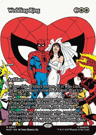 Wedding Ring (Borderless) (7) (Marvel Eternal-Legal)