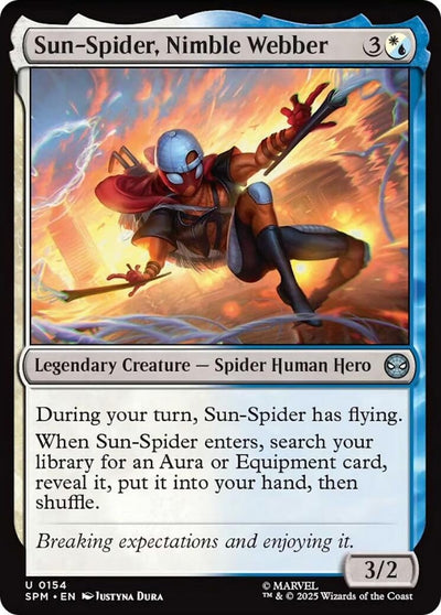 Sun-Spider, Nimble Webber (154) (Marvel's Spider-Man)