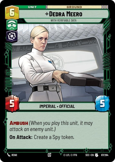 Dedra Meero - With Verifiable Data (87/264) (Secrets of Power)