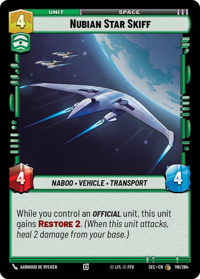 Nubian Star Skiff (116/264) (Secrets of Power)