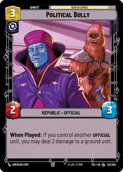 Political Bully (241/264) (Secrets of Power)