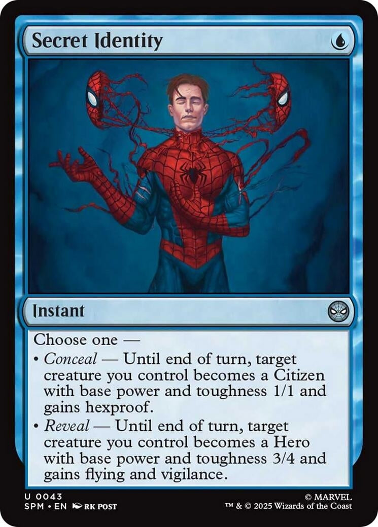 Image for Secret Identity (Marvel's Spider-Man) - Magic: The Gathering