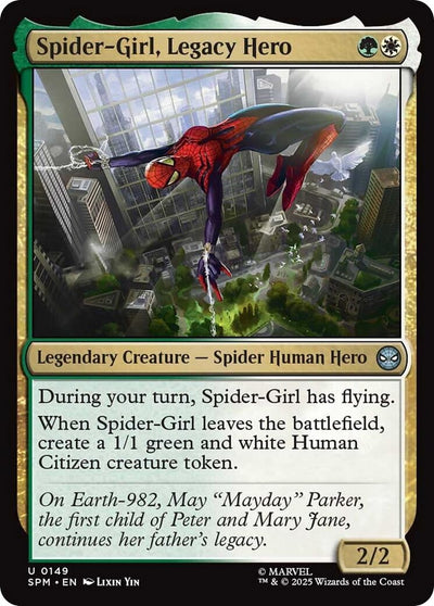 Spider-Girl, Legacy Hero (Marvel's Spider-Man)