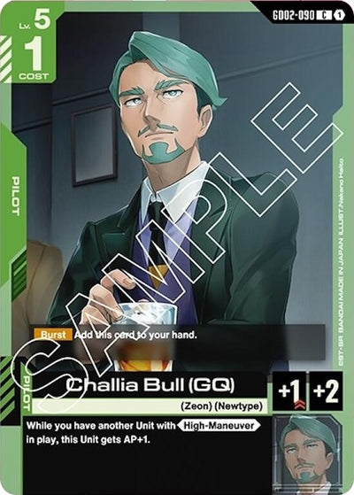 Challia Bull (GQ) (GD02-090) (Dual Impact)
