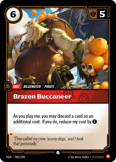 Brazen Buccaneer (002/298) (Origins)