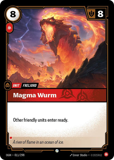 Magma Wurm (011/298) (Origins)