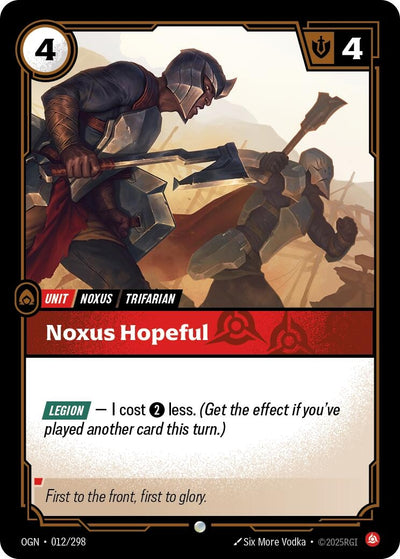Noxus Hopeful (012/298) (Origins)