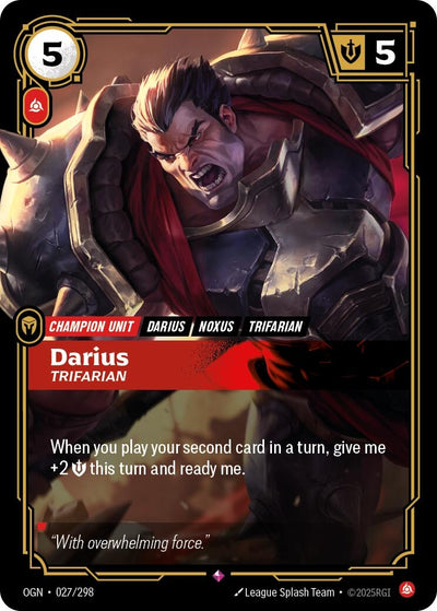 Darius - Trifarian (027/298) (Origins)