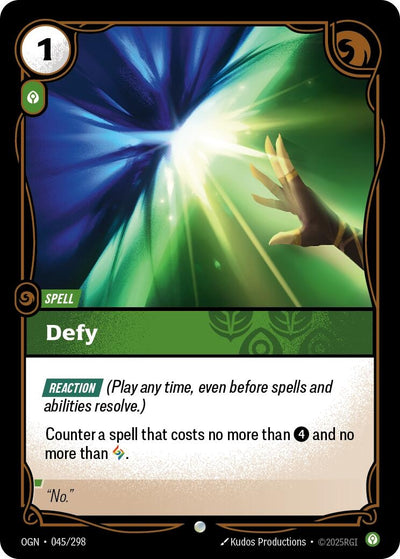 Defy (045/298) (Origins)