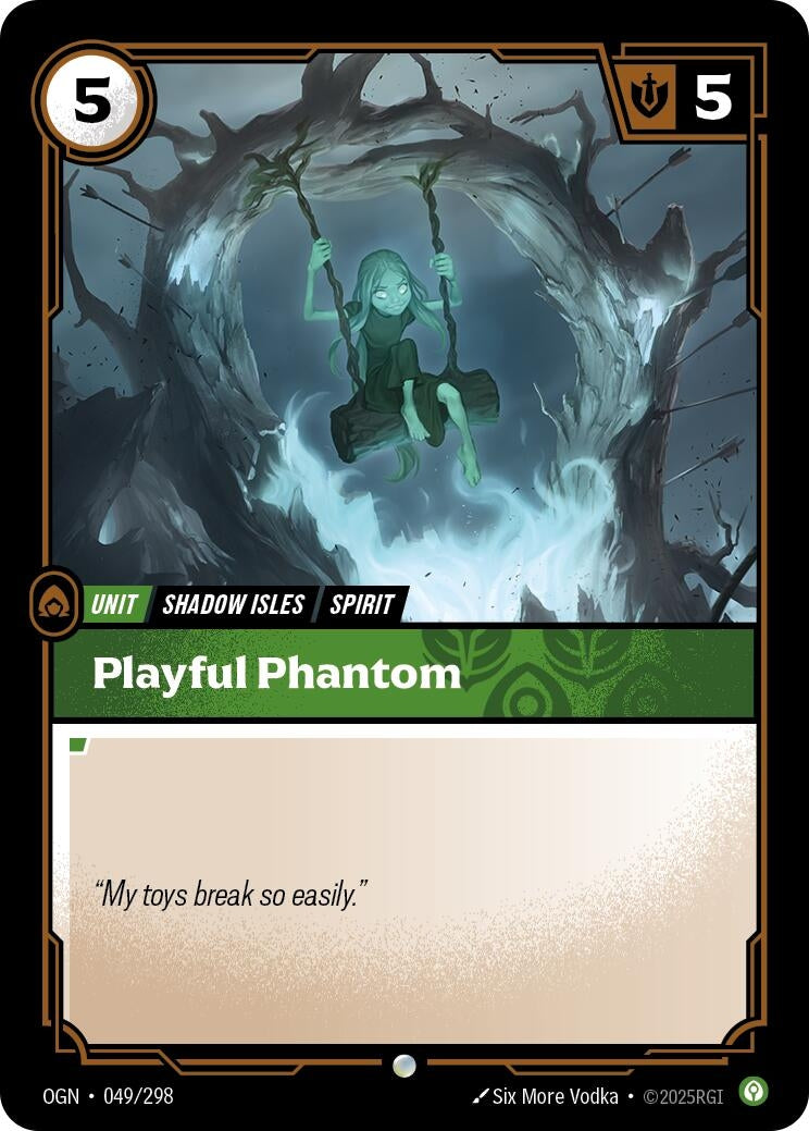 Image for Playful Phantom (049/298) (Origins) - Riftbound: League of Legends Trading Card Game