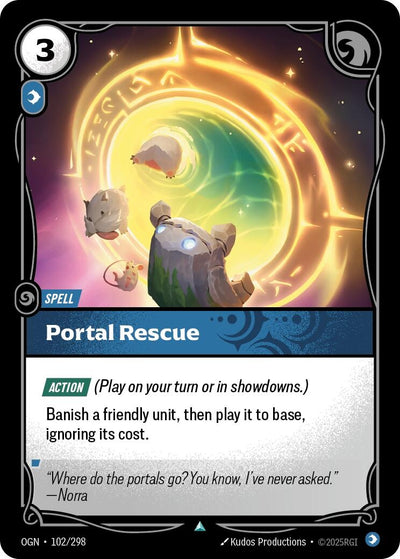 Portal Rescue (102/298) (Origins)