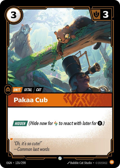 Pakaa Cub (135/298) (Origins)