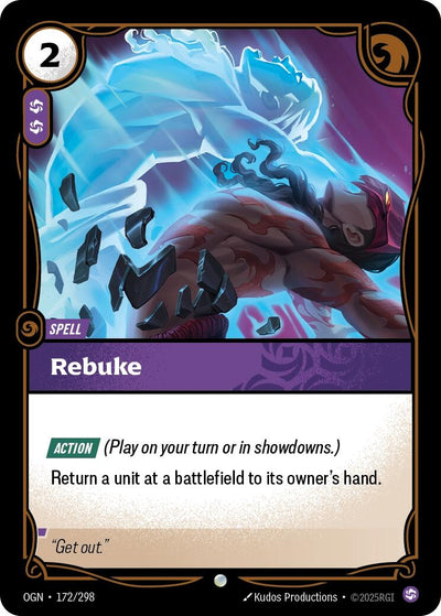Rebuke (172/298) (Origins)
