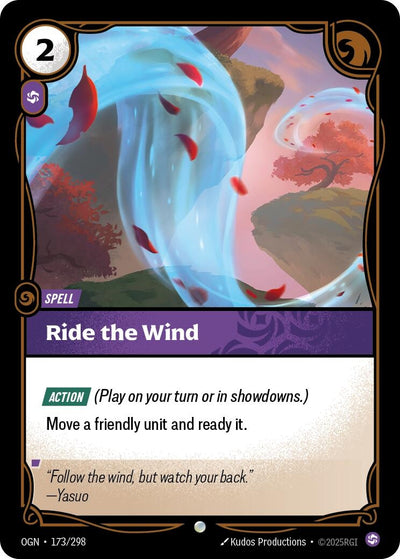 Ride The Wind (173/298) (Origins)