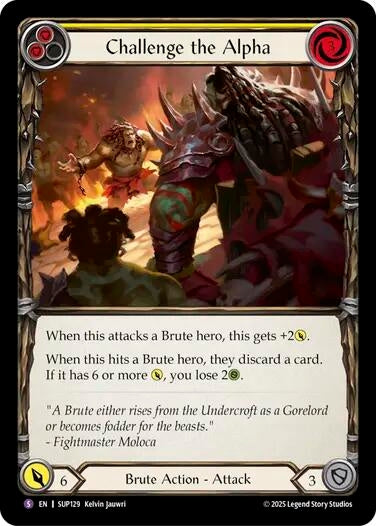 Challenge the Alpha (SUP129) (Super Slam)