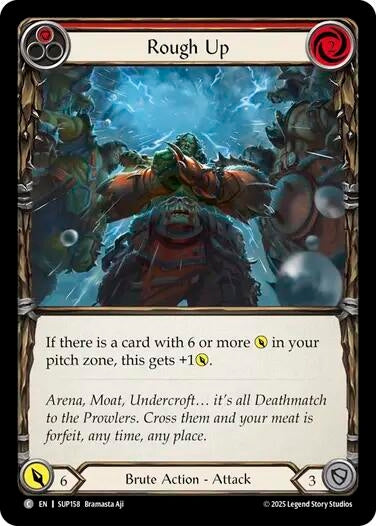 Rough Up (Red) (SUP158) (Super Slam)