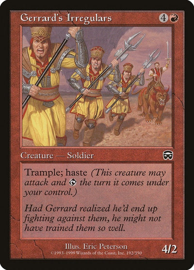 Gerrard's Irregulars (192) [MMQ]