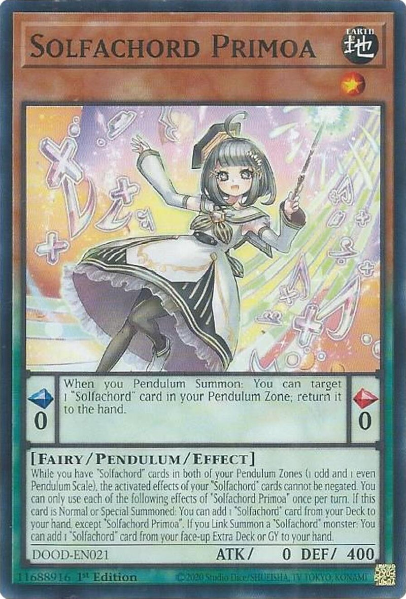 Solfachord Primoa (DOOD-EN021) (Doom of Dimensions)