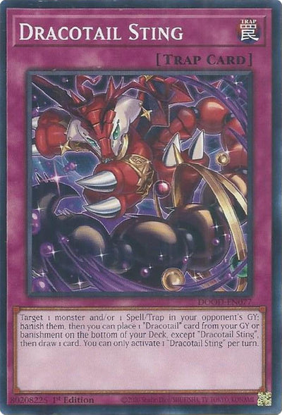 Dracotail Sting (DOOD-EN077) (Doom of Dimensions)