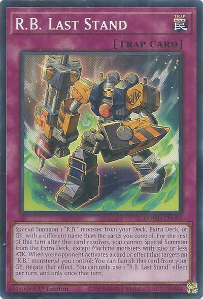 R.B. Last Stand (DOOD-EN095) (Doom of Dimensions)