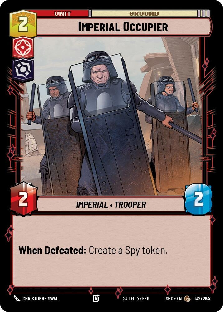 Image for Imperial Occupier (132/264) (Secrets of Power) - Star Wars: Unlimited