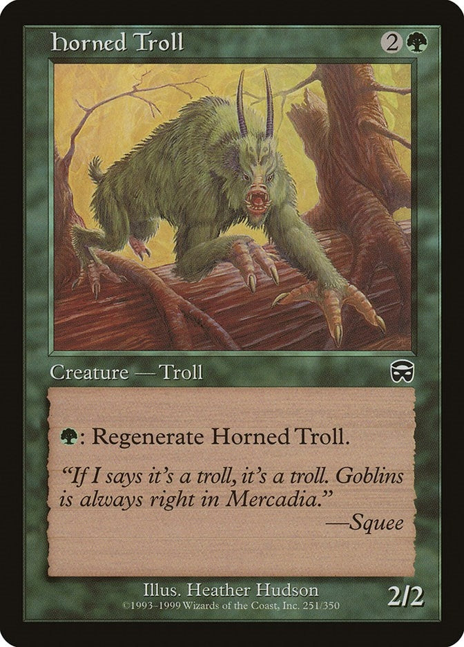 Horned Troll (251) [MMQ] - MTG Single