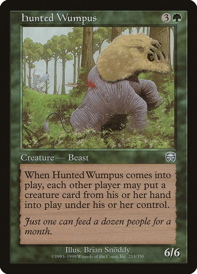 Hunted Wumpus (253) [MMQ] - MTG Single