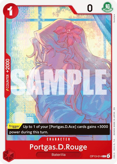 Portgas.D.Rouge (OP13-014) (Carrying On His Will)