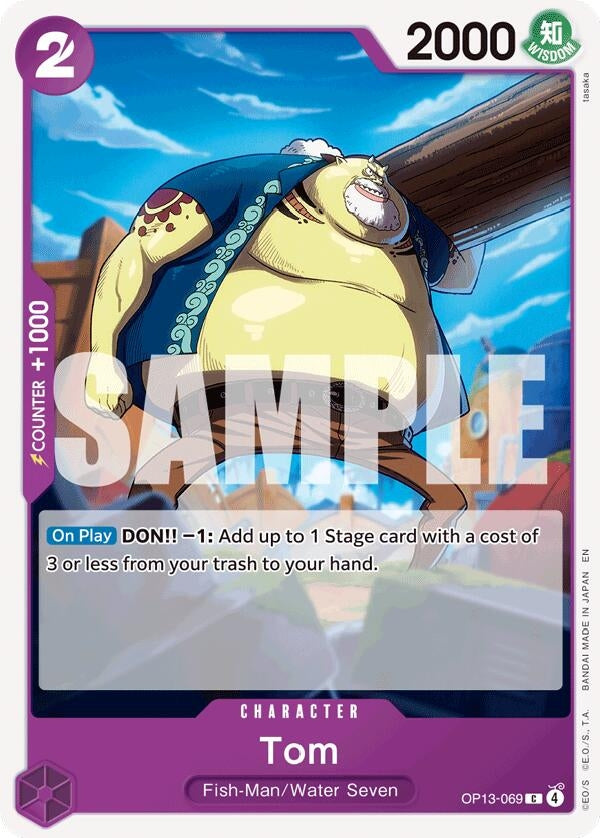 Tom (OP13-069) (Carrying On His Will)