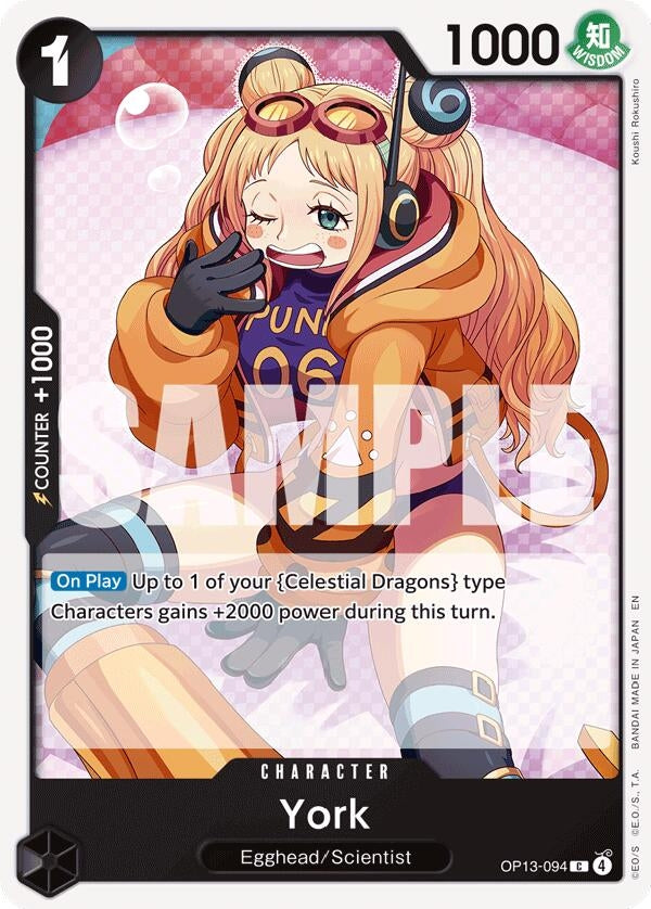 York (OP13-094) (Carrying On His Will)