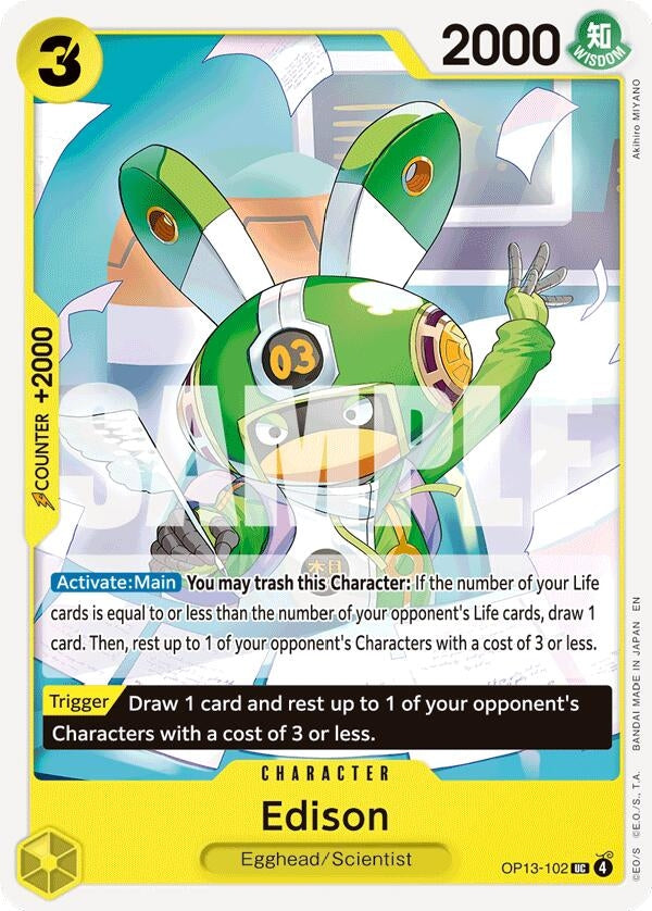 Edison (OP13-102) (Carrying On His Will)