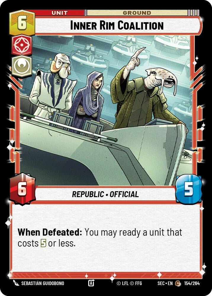 Image for Inner Rim Coalition (154/264) (Secrets of Power) - Star Wars: Unlimited