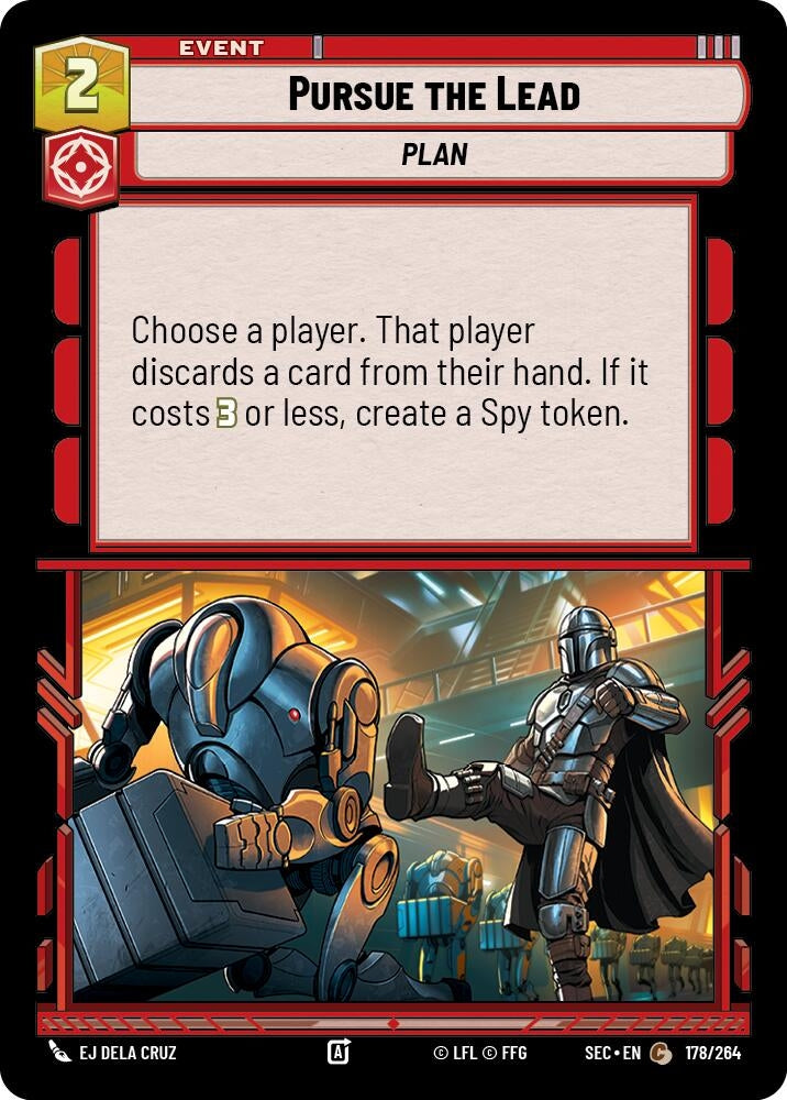 Image for Pursue the Lead (178/264) (Secrets of Power) - Star Wars: Unlimited