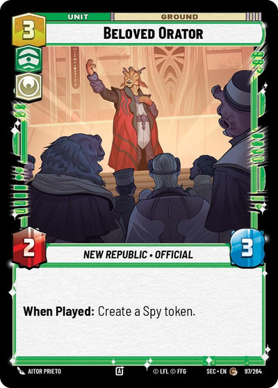 Beloved Orator (97/264) (Secrets of Power)