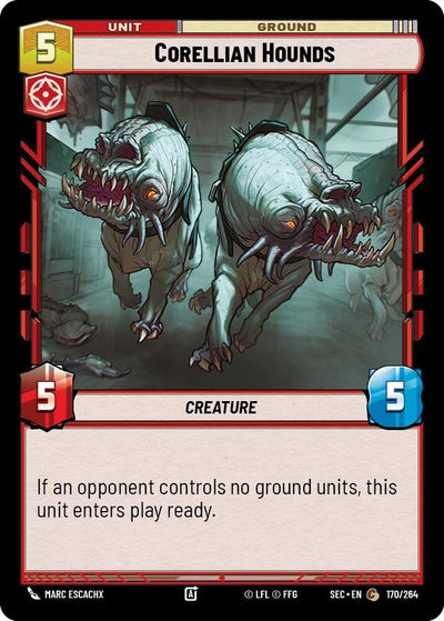 Corellian Hounds (170/264) (Secrets of Power)