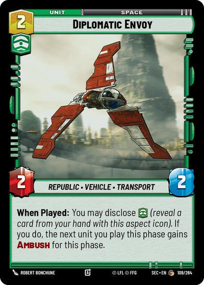 Diplomatic Envoy (109/264) (Secrets of Power)