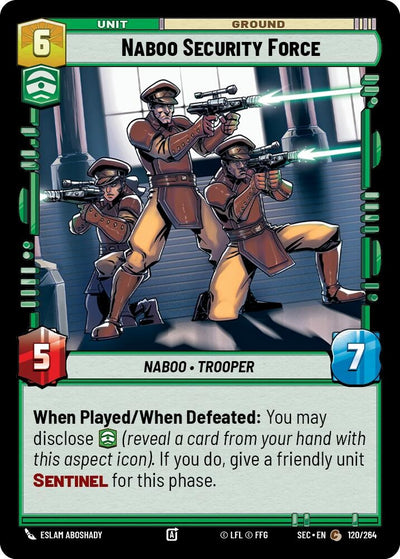 Naboo Security Force (120/264) (Secrets of Power)