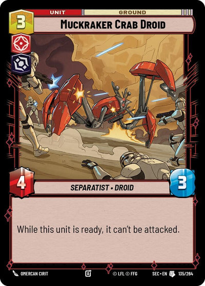 Muckraker Crab Droid (135/264) (Secrets of Power)