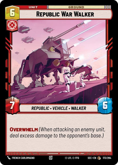 Republic War Walker (173/264) (Secrets of Power)
