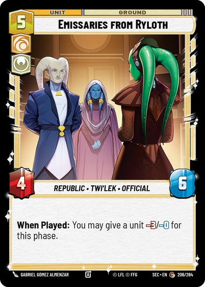 Emissaries from Ryloth (206/264) (Secrets of Power)