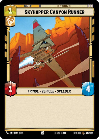 Skyhopper Canyon Runner (214/264) (Secrets of Power)