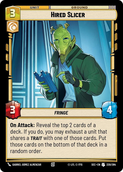 Hired Slicer (220/264) (Secrets of Power)