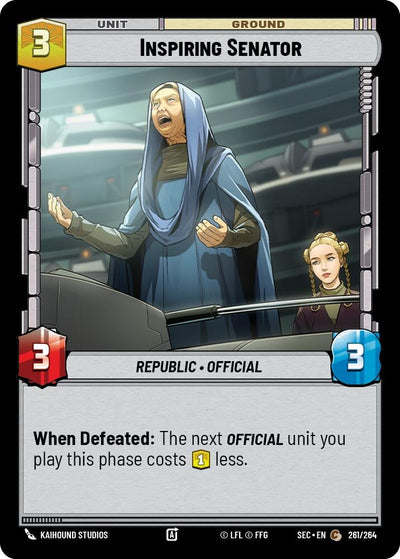 Inspiring Senator (261/264) (Secrets of Power)